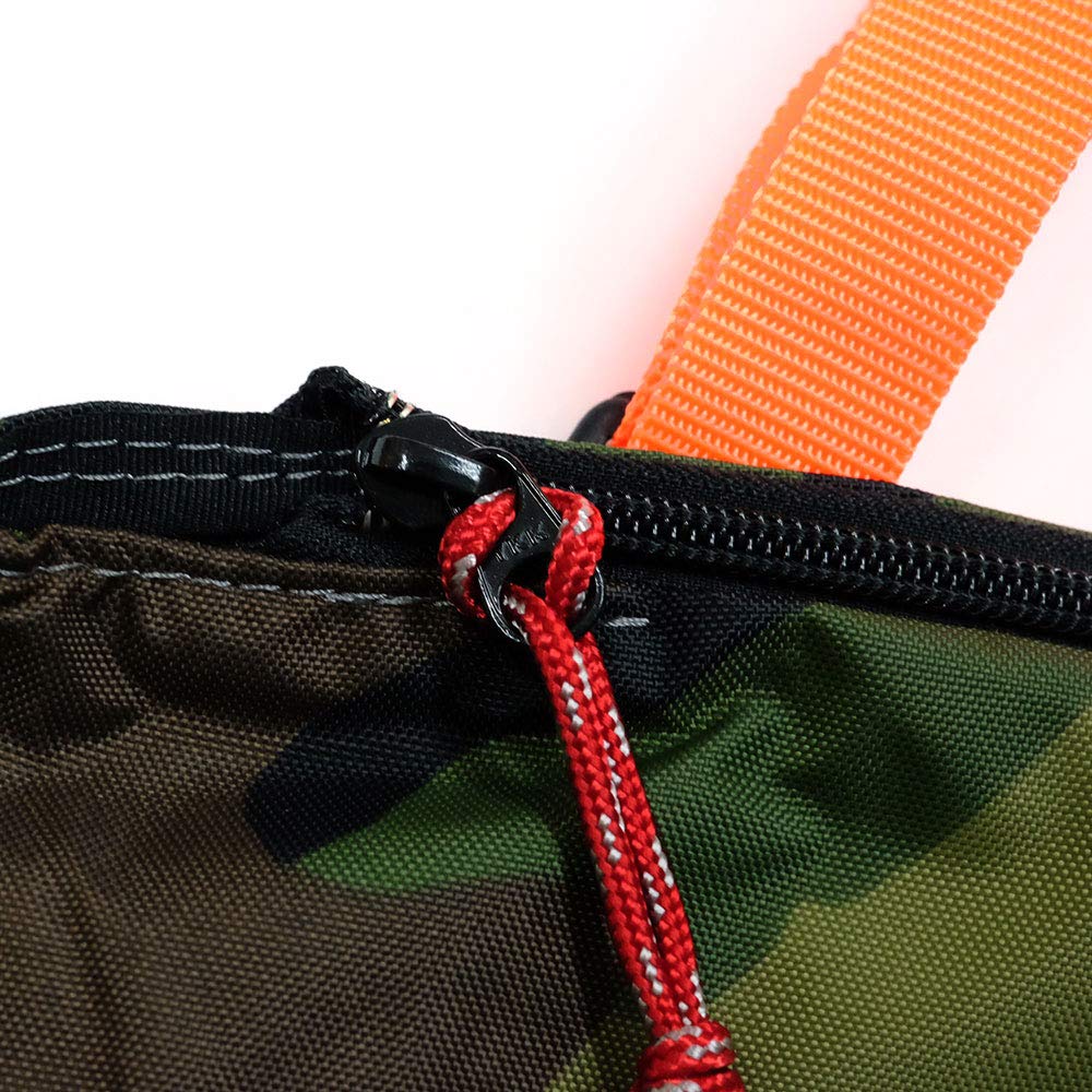 KID'S PACKERS Strider Carry Bag / Camo x Neon Orange