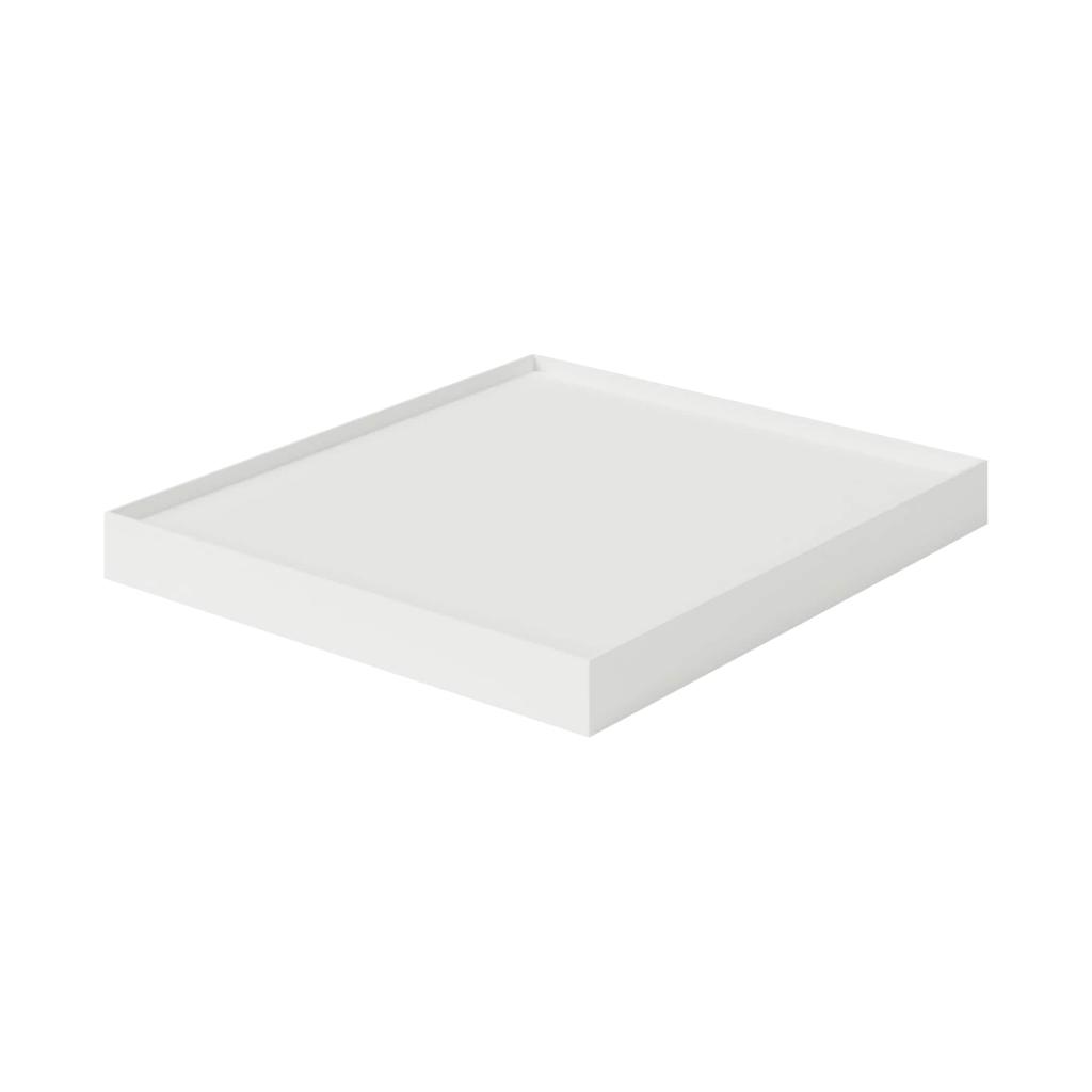 MUJI Polypropylene File Box Lid with Caster White 44902868 Standard, Attachment, Gray,