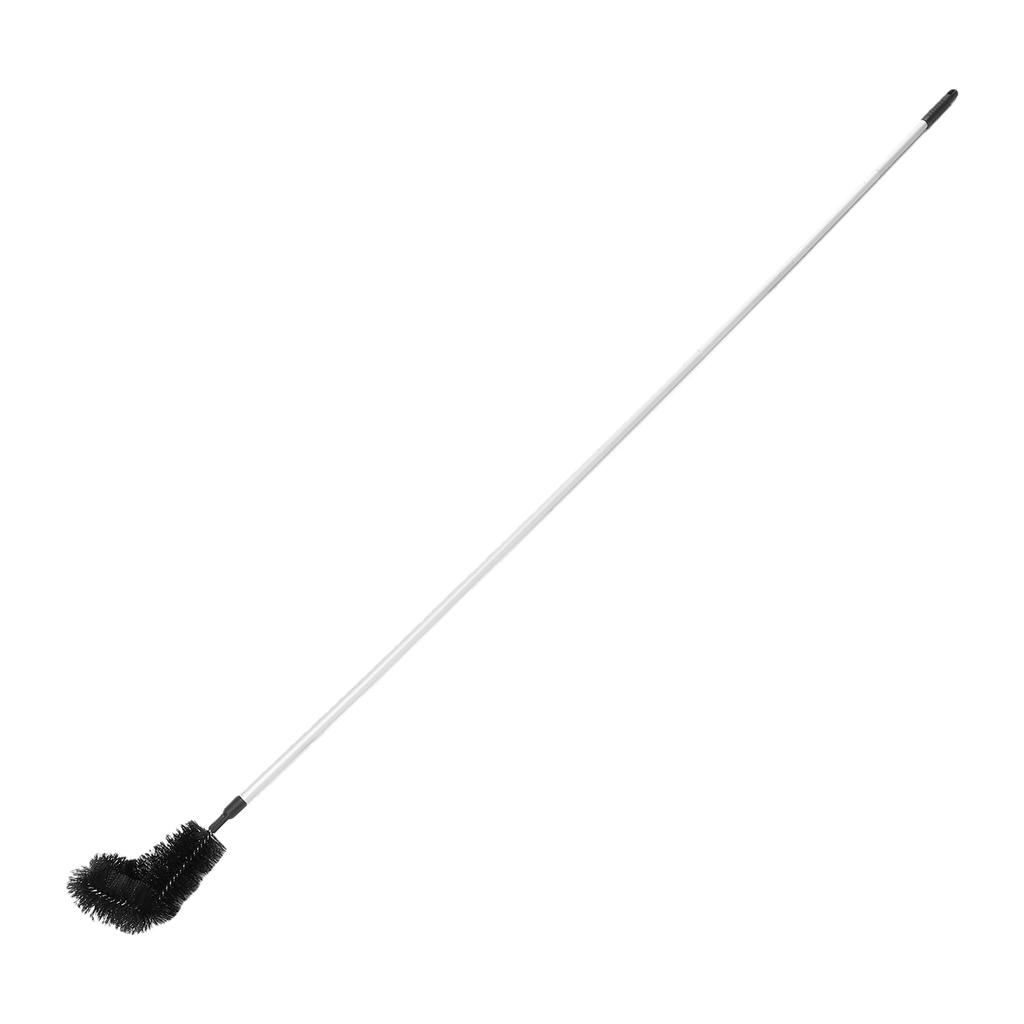 Gutter Cleaner 2.5m Telescopic Handle 180 Degree Rotating Head Gutter Cleaning Tool for Patio Roofs Indoor Ceilings