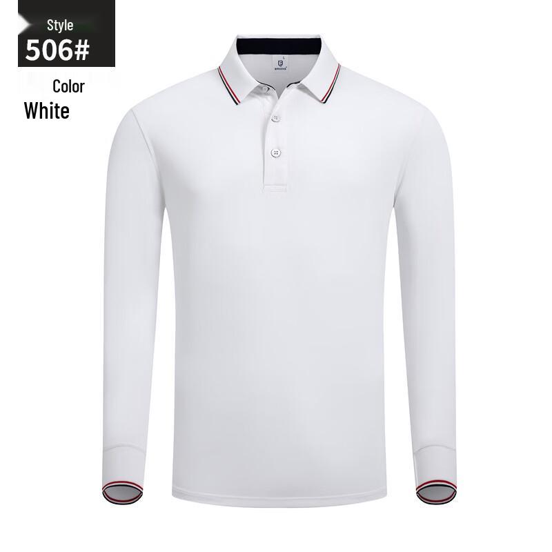 

Qiyiyang Autumn/Winter Long Sleeve Polo T-Shirt XL