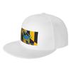 Fashion Come and Take It  Baltimore City Flag Flat Brim Sun Hat  Simple And Stylish Sun Hats