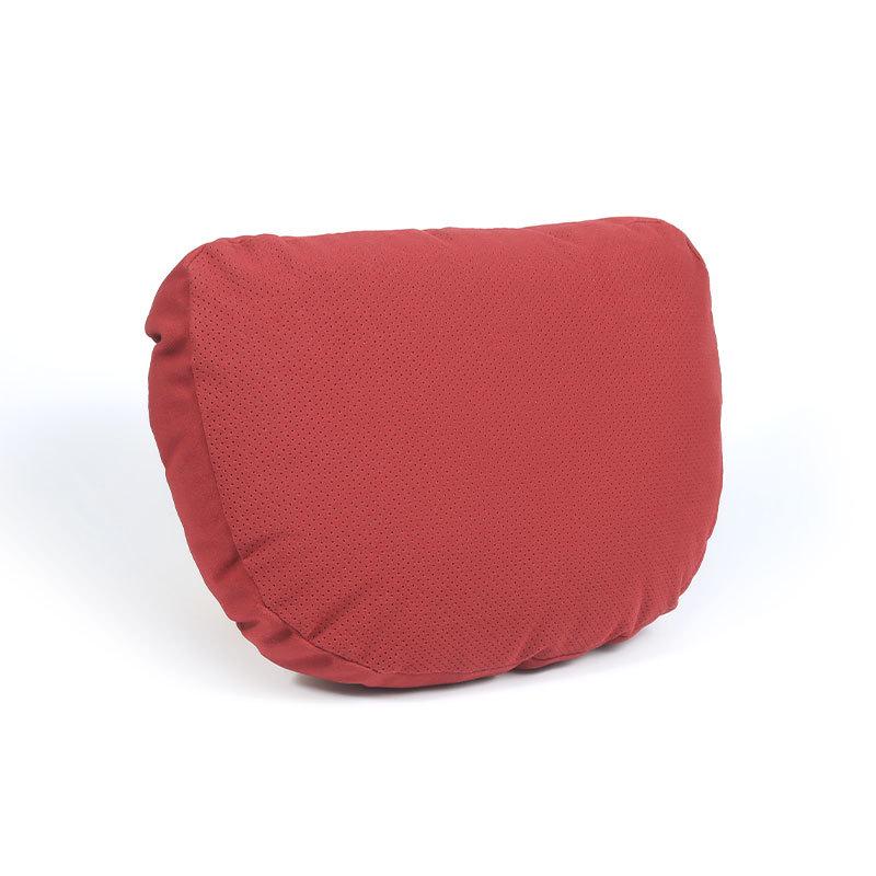 Breathable Suede Car Headrest and Lumbar Support Pillows for All Seasons