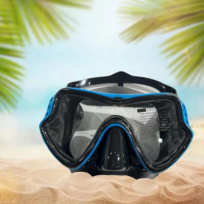 Professional Silicone Equipment Scuba Diving Mask Waterproof Anti-UV Swimming/Diving Glasses Free Diving Goggles