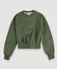 ROVVE Crop Cut Off Sweat Shirt (Deep Khaki)