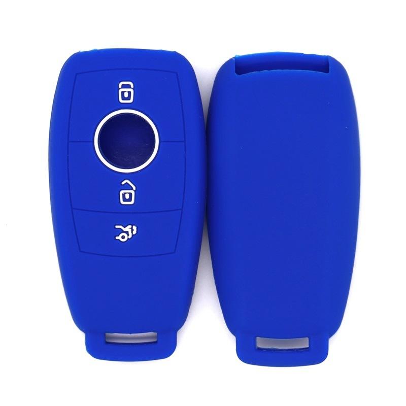 Silicone key cover, suitable for Mercedes-Benz CE-Class 200l GLA GLB LC00260 GLE multi-color key bag, shockproof key cover