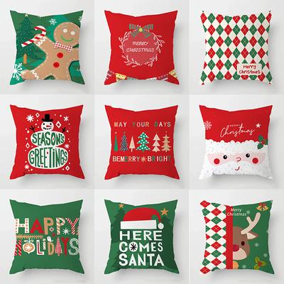 New Christmas Decoration Pillowcases, Living Room Sofa Ornaments, Bed  Home  Year   Gifts