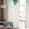 Feather Sheer Curtains for Kids Bedroom Living Room Voile Window Curtains Tulle Drapes