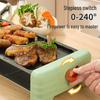 San Jia Long Smokeless Double-Layer Electric BBQ Grill & Griddle