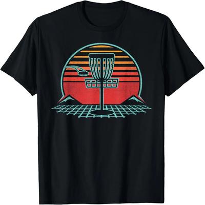 Disc Golf Retro Vintage 80s Style T-Shirt