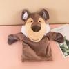 Interactive Animal Hand Puppet for Storytelling - Plush Toy with Movable Mouth