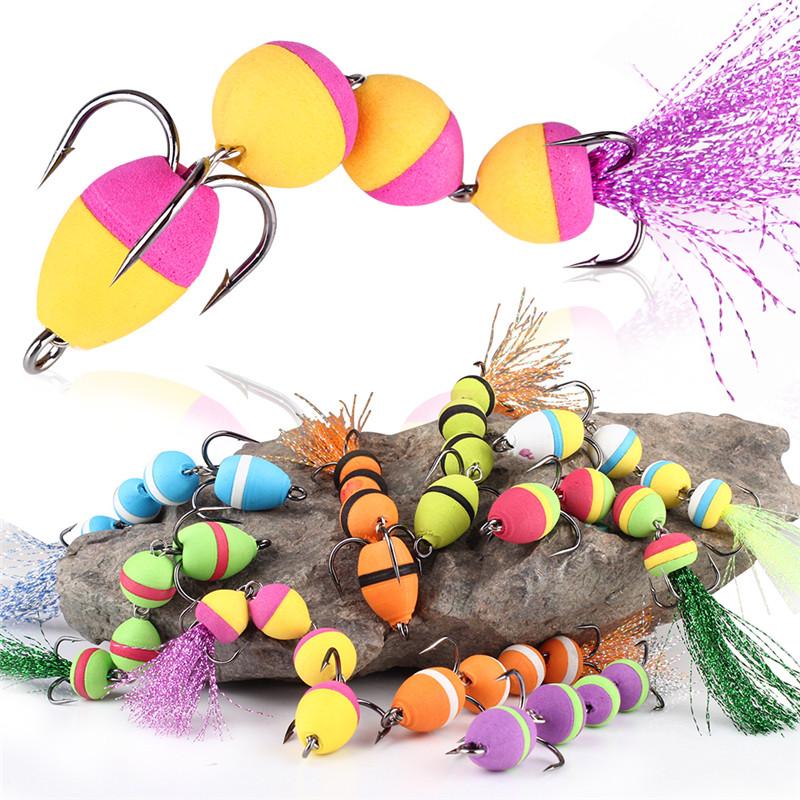 FishKing 1PC Soft Bass Lure Insect Lure With Sharp Hooks Weight 3.4G 4.7G Big/Small Size