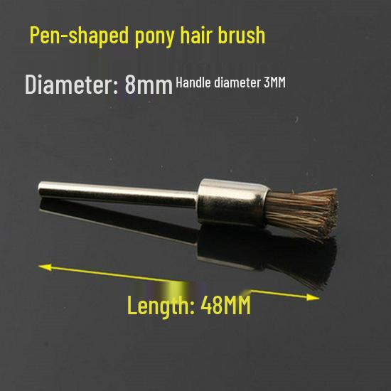 Electric Polishing & Rust Removal Brush: Steel & Copper Wire Grinder Head