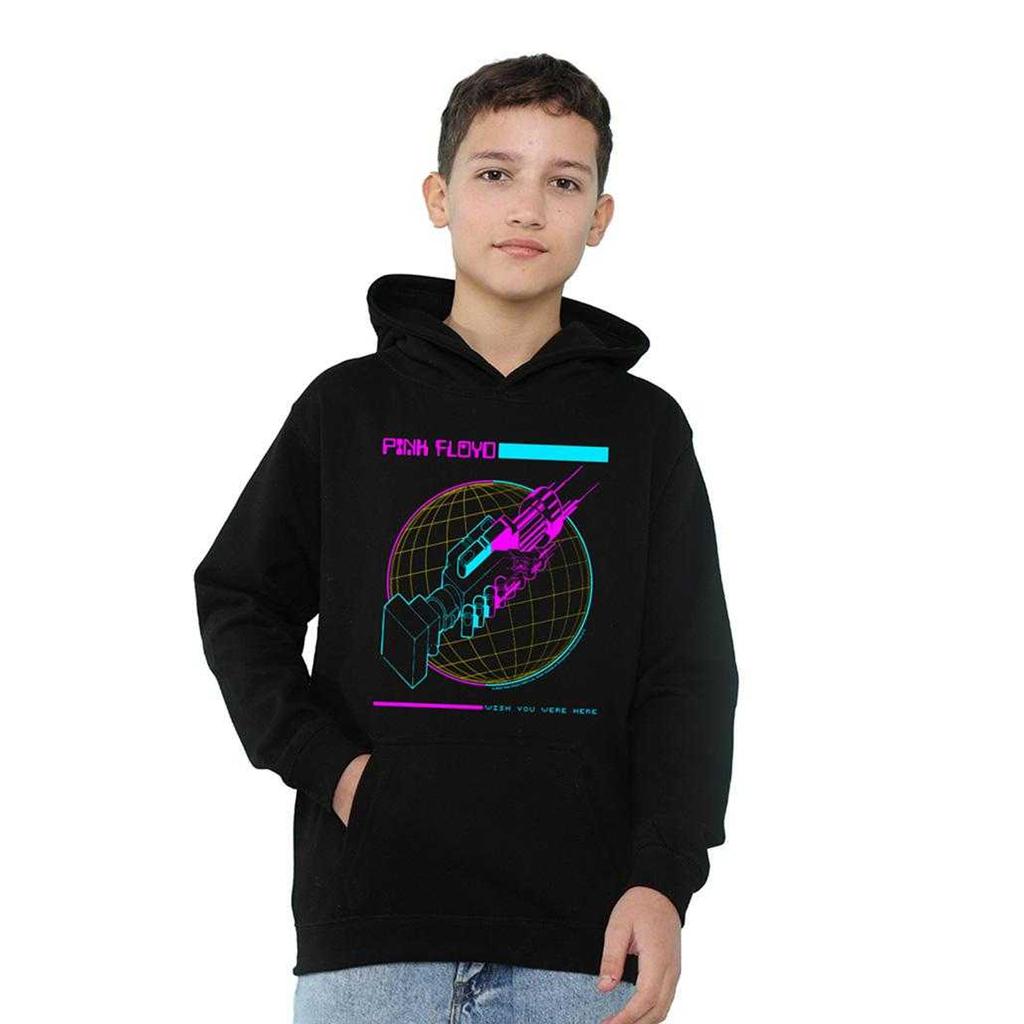 Pink Floyd Childrens/Kids Wish You Were Here Grid Hoodie