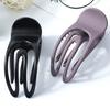 French Style Hair Claw Hollow U-shaped Strong Grip Women Hair Clip Curved Ponytail Holder Hair