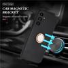For Samsung Galaxy M35 5G Case Ring Kickstand Matte Soft TPU Phone Cover