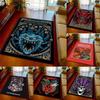 Drache und Verlies Cover Bedruckter Teppich Verliese Muster Anti-Rutsch-Teppich Schlafzimmer Dekor Teppiche für Schlafzimmer Schlafzimmer Dekor Matte