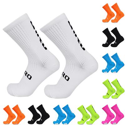 Calzini da ciclismo a compressione Pro Racing Calzini da corsa traspiranti per mountain bike a compressione Uomo Donna Calcetines Ciclismo Hombre