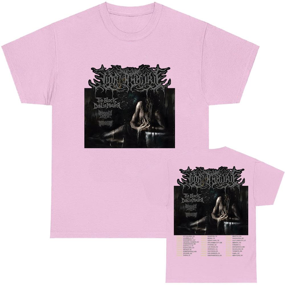 Lorna Shore återvänder 2025 med nytt album Nordamerikaturné T-shirt Rockbandstryck Grunge T-shirts Bomull Mjuk Herr Dam T-shirts