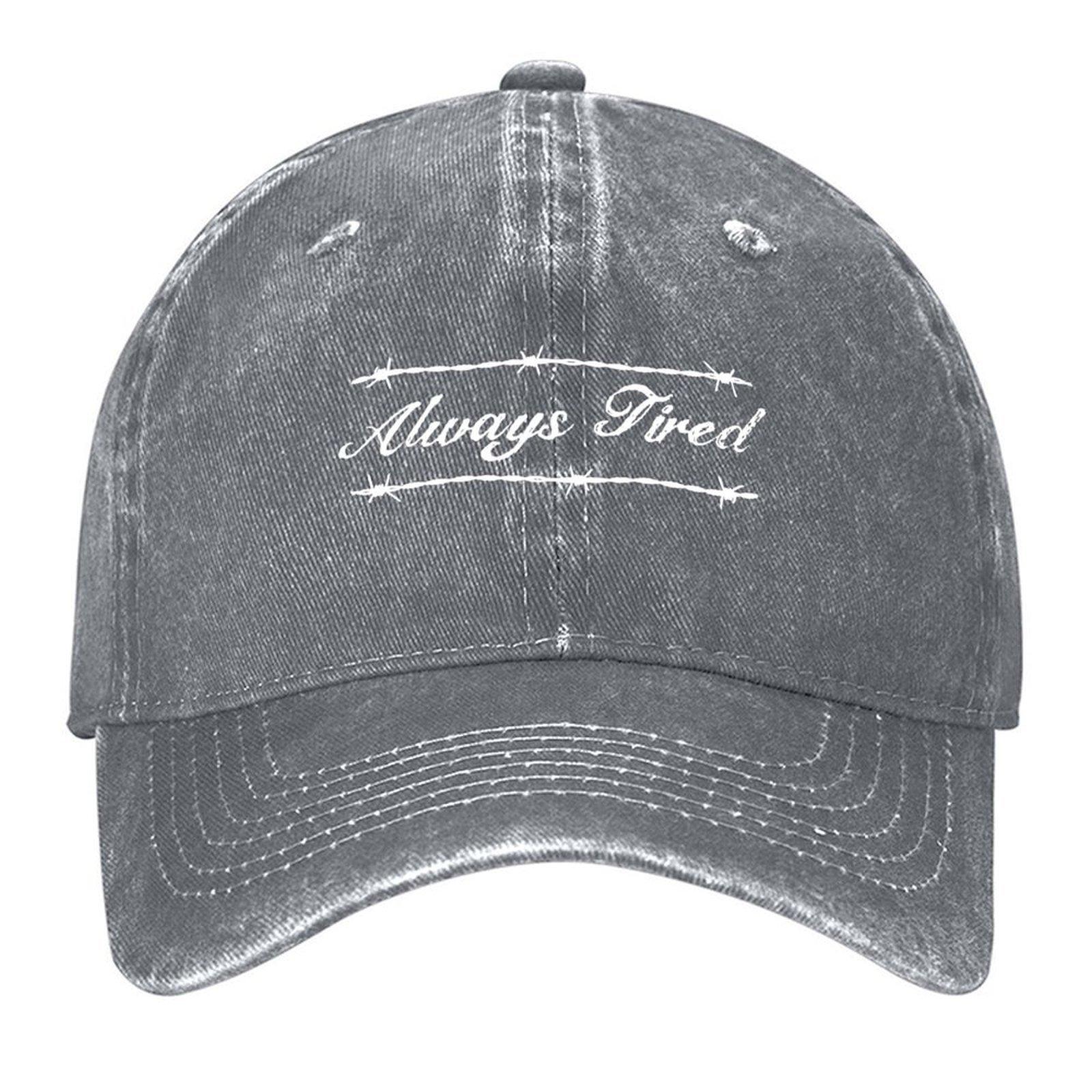 Always Tired Baseball Cap Dropshipping Fishing cap winter hats for Unisex New Hat Baseball For Unisex Womens