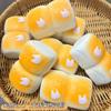 Süßes Mini-Brot Squishy Spielzeug Weich Langsam Aufgehendes Brot Quetschspielzeug Feuchter Griff Stressabbau Fidget Spielzeug Kawaii Handgemachtes Brot Kuchen