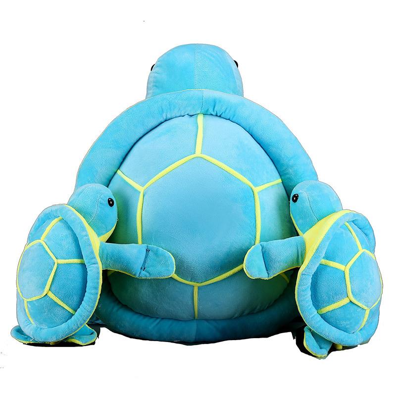 Little Turtle Ski Schutzausrüstungs-Set, Ellbogenschoner, Hüftschoner, Winter Snowboard und Snowboard Ski Schutzausrüstung, Eltern-Kind Plüschtiere