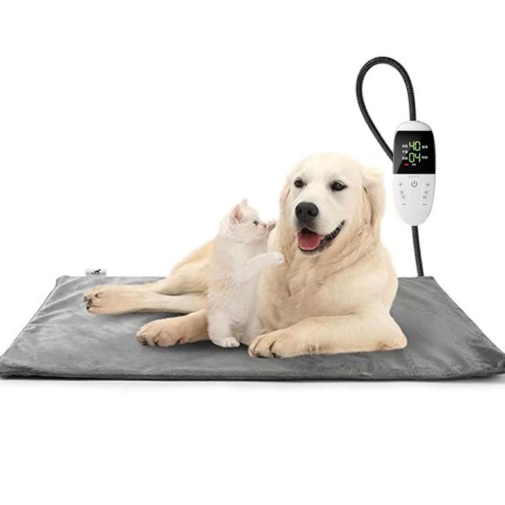 Adjustable Temperature Pet Heating Pad Winter Warm Electric Pet Heated Mat for Dog Cat Warmer Pad Pet Supplies