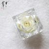 Preserved Crystal Rose Acrylic Flower Gift Box for Valentine's Day Confession