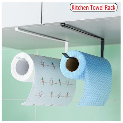 Papierrollenhalter Handtuchhalter Home Storage Wc Badezimmer Lagerregal Hängeregal Küchenpapier Zubehör Wandständer Aufhänger