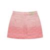 New MLB MONOGRAM Collection New York Yankees SS25 Denim Short Skirts Women's Pink 3FDSM0253-50PKS
