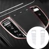 Car Gear Shift Button Sticker Trim For Benz C E Class W205 W213 X253 2015-