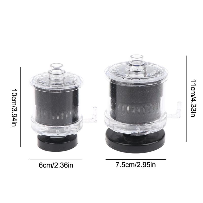 Aquarium Filter Fish Tank Shrimp Pond Air Pump Biochemical Sponge Filter Fish Tank Bio-Sponges With Media Ball Oxygen Increasing