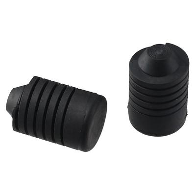 2 Pièces Butoirs de Capot en Caoutchouc Noir Butées en Caoutchouc Longue Durée Butées de Capot Pivotantes Amortisseurs Butées Amortissantes 1,38*0,87 pouce