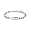 Medical SOS Custom Text Men Stainless Steel Bracelet Personalized First Aid Phone NumberId Bracelets For Women Gift Jewelry