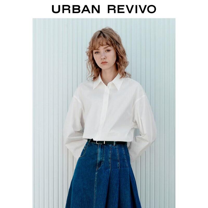 UR2026 Women s Autumn Casual Lapel Shirt L