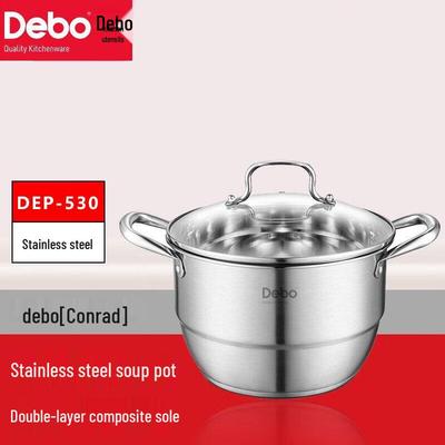 Debo 24cm Stainless Steel Steamer Pot