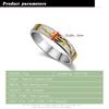 Fashion New 100% 925 Silver Ring Men's / Women's Silver Ring Pattern Design Solid Silver Ring Charm Jewelry Gift