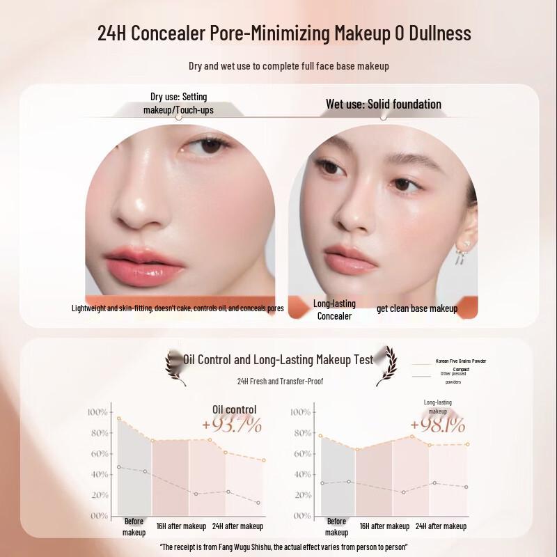 HF Vitality Clear dubbelanvändnings fixeringspuder