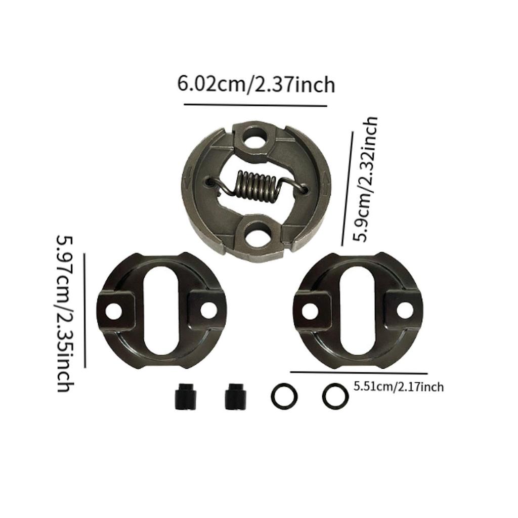 Clutch Shoe Replacement Garden Tool Metal Spring Trimmer Spare Parts for FS91 FS111 FS131 Stable Chainsaw Part Clutch Drum