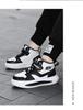 Scarpe da Skate High-Top in Pelle Babu Dou per Bambini - Collezione Autunno/Inverno 2025 per Ragazzi e Ragazze