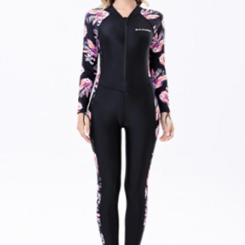 SAKINNO Women s Long Sleeve One-Piece Wetsuit