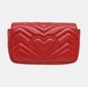 [Pre-Owned] GG Marmont Vintage Metal Logo Quilted Leather Mini Shoulder Bag - Excellent #1Q5HIV7