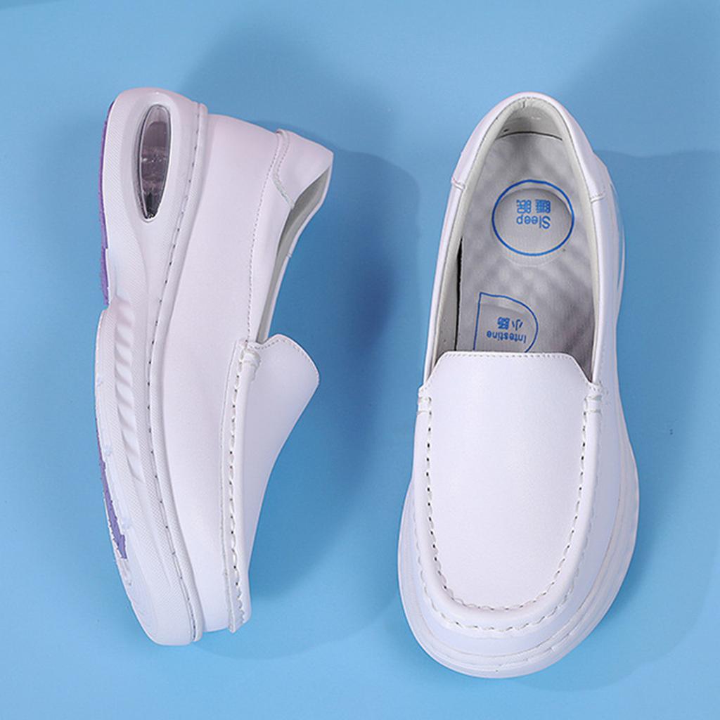 Shoes, Soft Sole Breathable, Comfortable Odor-Resistant Perforated - Flat Clinical Single Shoes