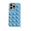 The New Silicone Airbag Suction Cup Case Is Suitable for Apple 16promax Mobile Phone Case 15pro Strong Suction 14 Candy Color