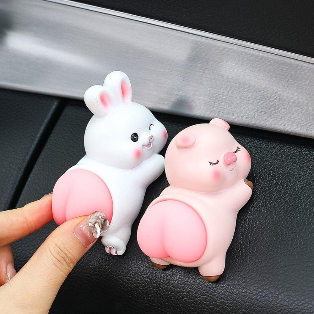 Cute Cartoon Center Console Decoration Creative Design Decorative Accessories  Interior Accessories
