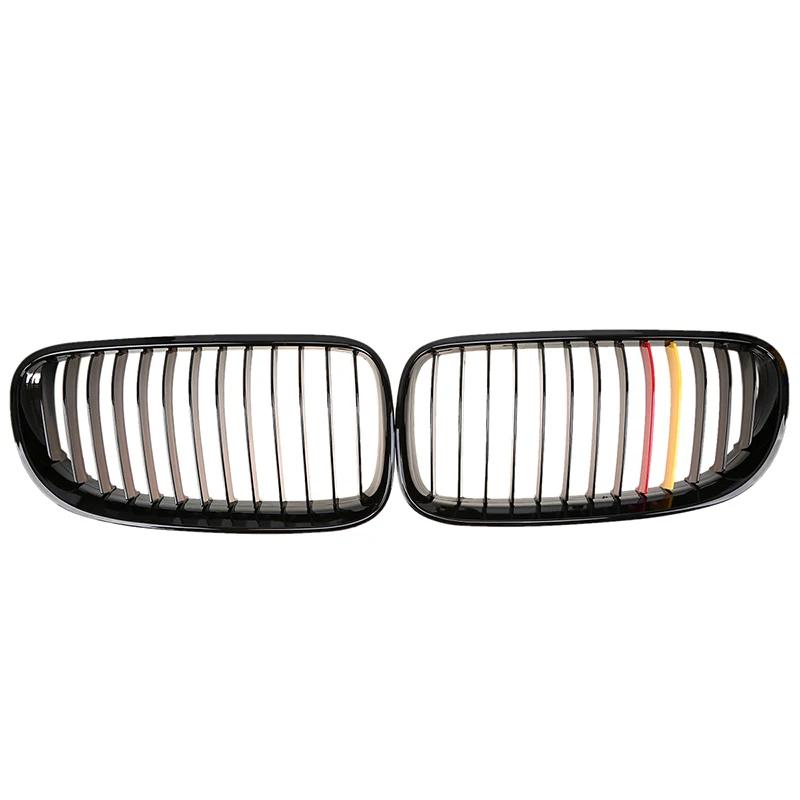 For BMW 3-Series E92 E93 Coupe Cabrio 2010-2013 Facelift Car Front Hood Kidney Grille Dual Slat Grill Exterior Parts