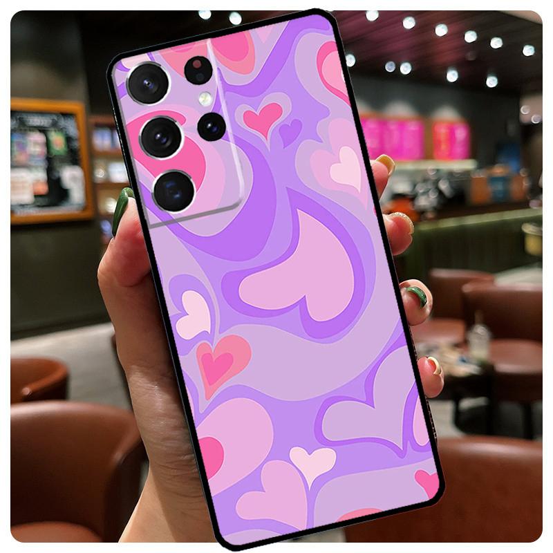 Trippy Indie  Y2K Aesthetic Phone Cover For Samsung Galaxy S23 S21 S22 Ultra S20 FE Note 20 Note 10 S8 S9 S10 Plus Case