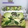 Toph Beifong  Pattern Bedding Quilt Set  Home Decoration  Gift (1 * duvet cover + 2 * pillowcase  without core)