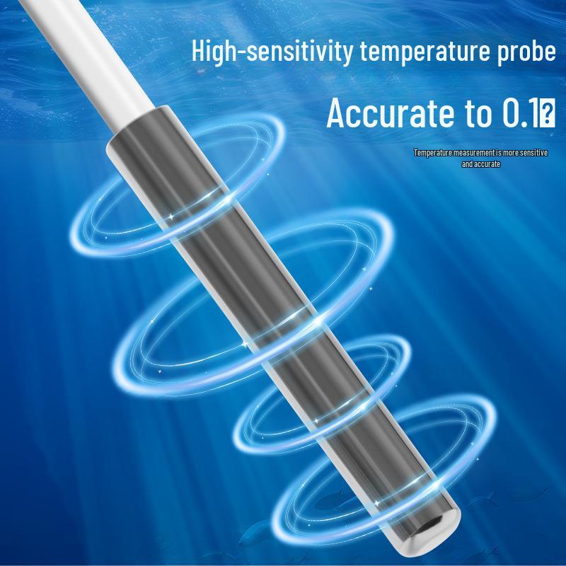 High-Precision Aquarium Thermometer for Fish and Turtle Tanks