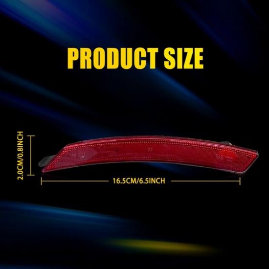 Side Light Marker Housings R56 For Hatch MINI 2007-2013 Lens Red Rear Left Right