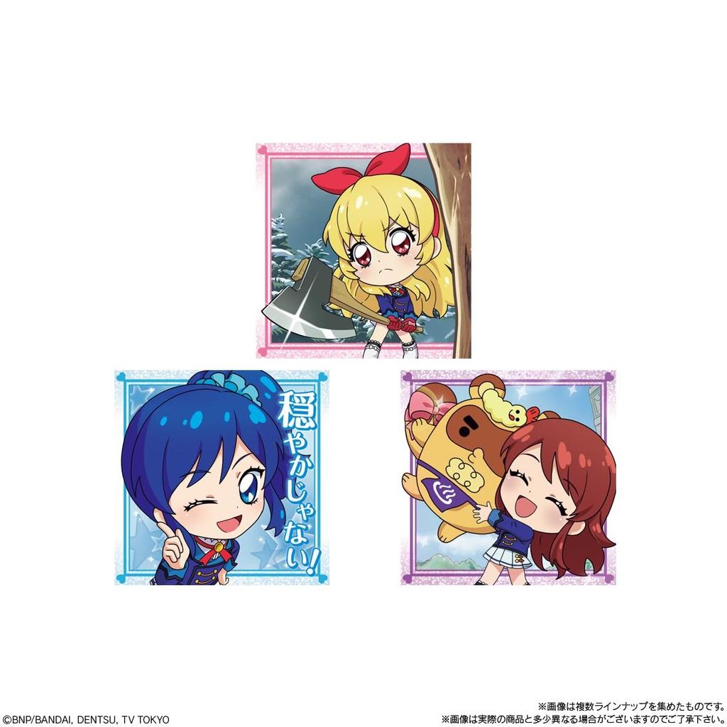 Niformation Sticker Box Aikatsu! Wafers, 20-Piece (Candy Toy)
